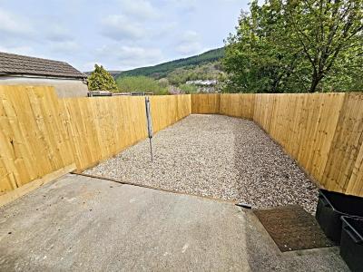 Aberfan Crescent, Merthyr Tydfil - Rear Garden