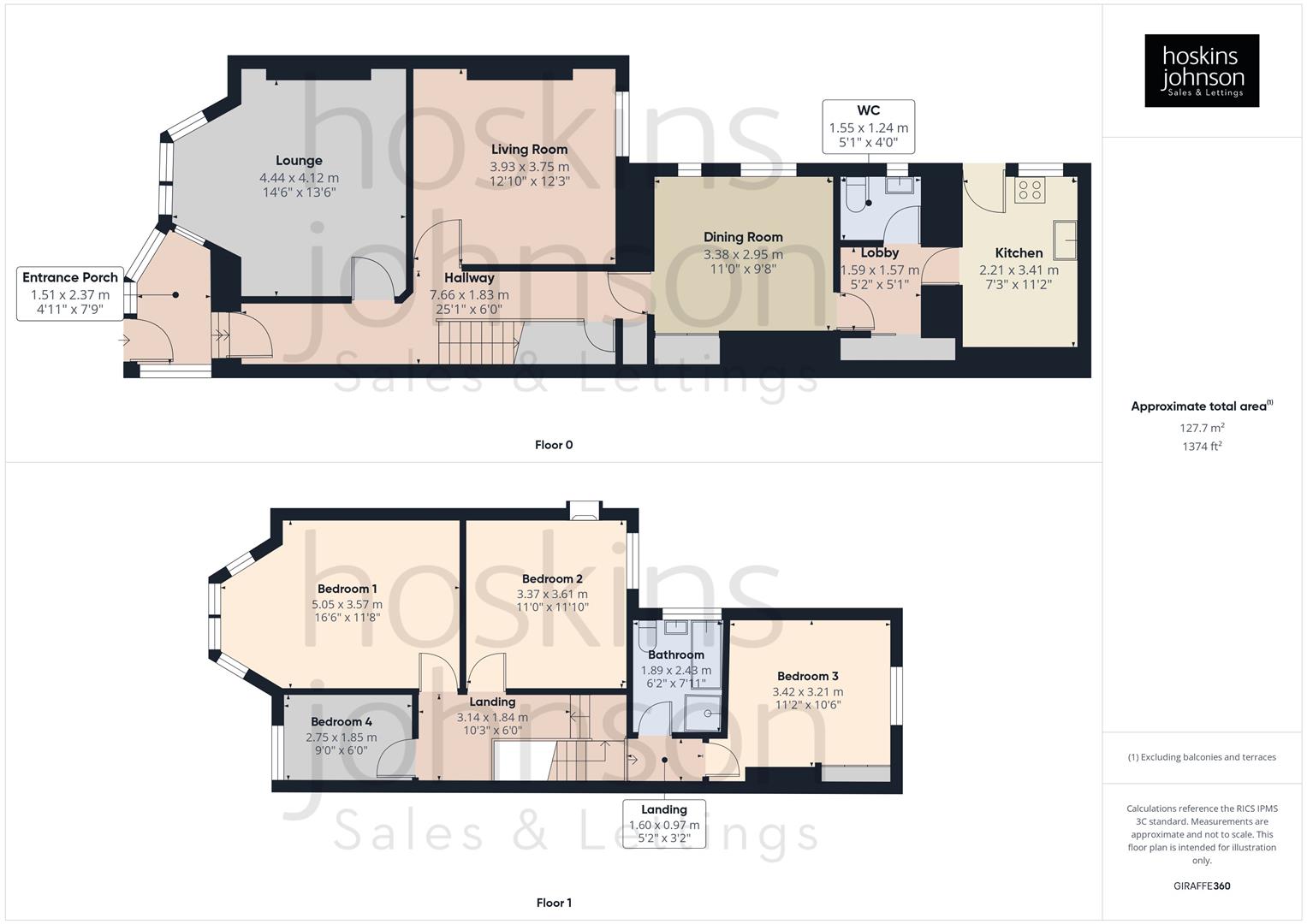 Lanelay Crescent, Maesycoed, Pontypridd Floorplan