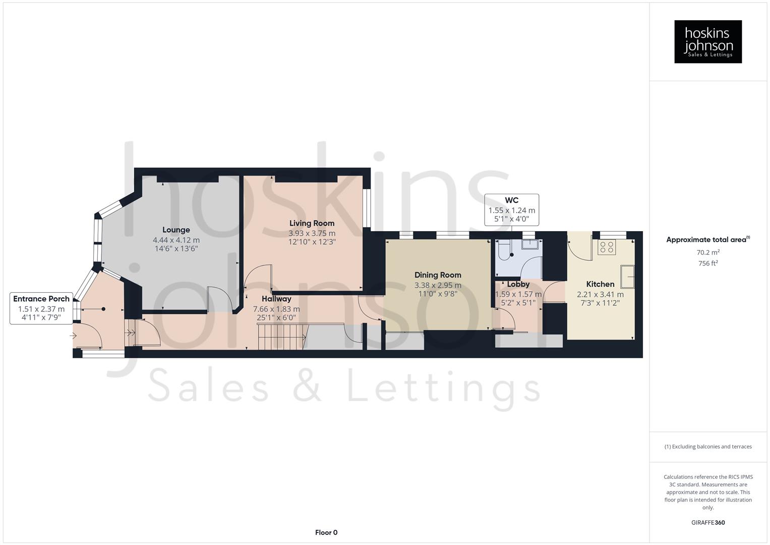 Lanelay Crescent, Maesycoed, Pontypridd Floorplan