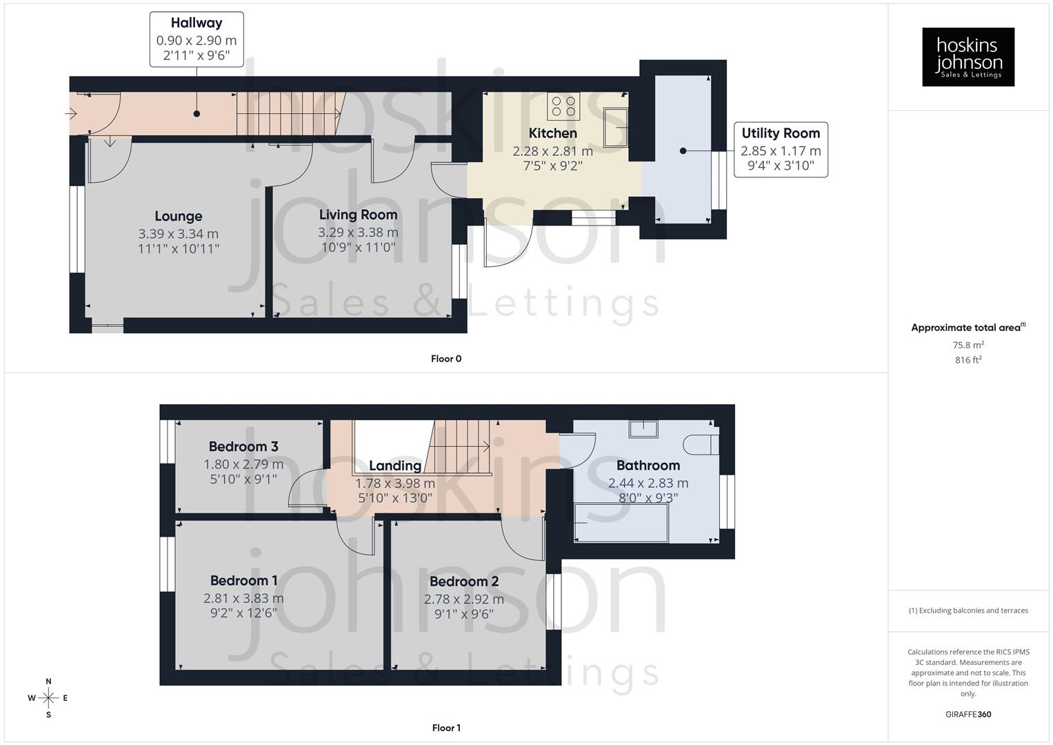 Heath Crescent, Graigwen, Pontypridd Floorplan