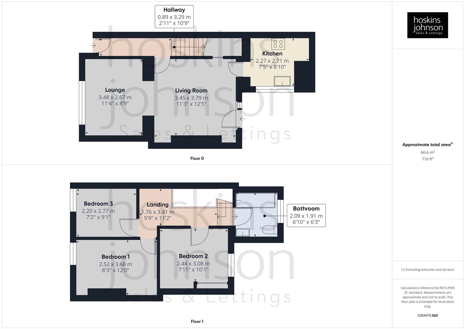 Penygraig Terrace, Ynysybwl, Pontypridd Floorplan