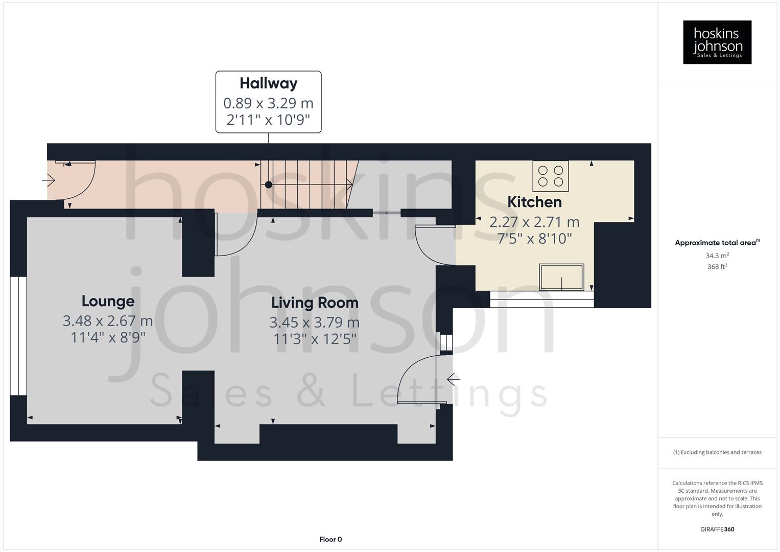 Penygraig Terrace, Ynysybwl, Pontypridd Floorplan