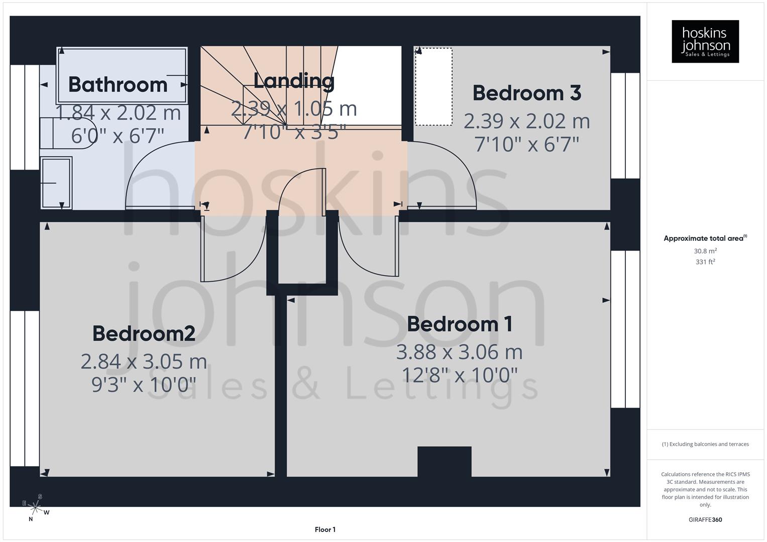 Lan Close, Graigwen, Pontypridd Floorplan