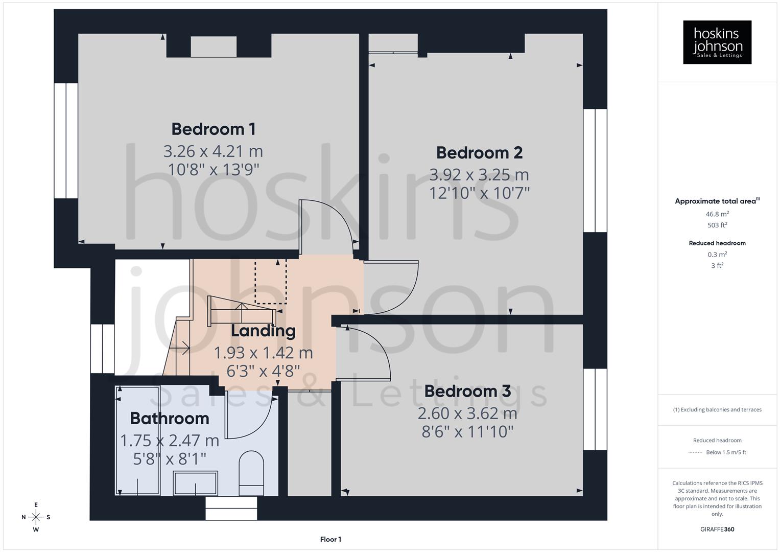 Warren Drive, Caerphilly Floorplan