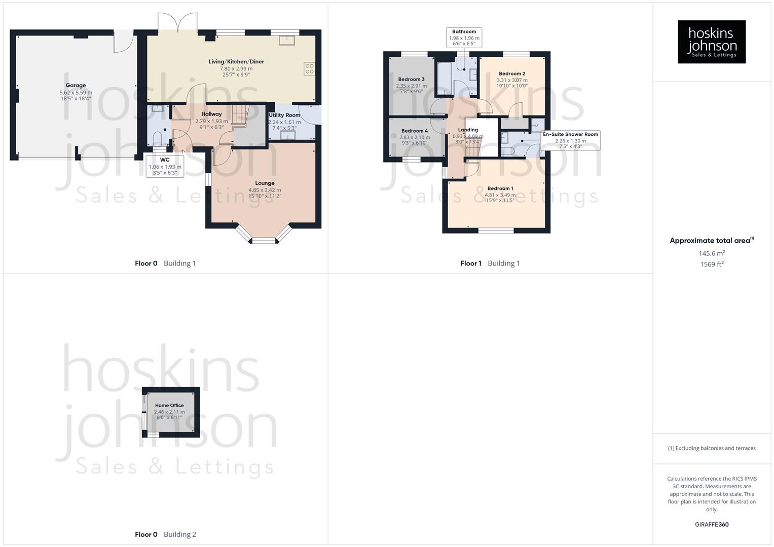 Heather Court, Quakers Yard, Treharris Floorplan