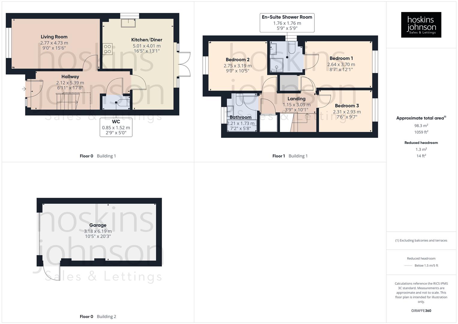 Highfields, Tonyrefail, Porth Floorplan