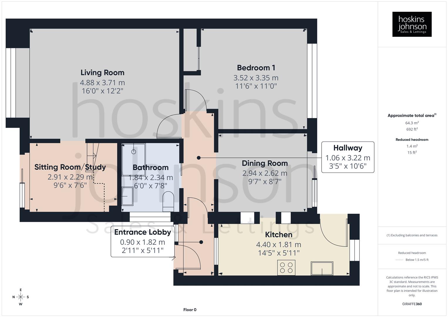 Greenfield Avenue, Pontypridd Floorplan