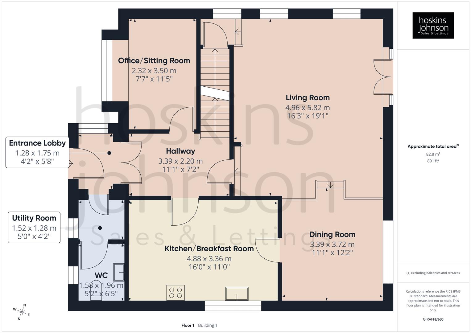 Hurford Street, Maesycoed, Pontypridd Floorplan