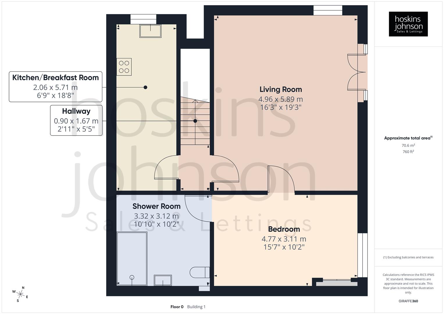 Hurford Street, Maesycoed, Pontypridd Floorplan