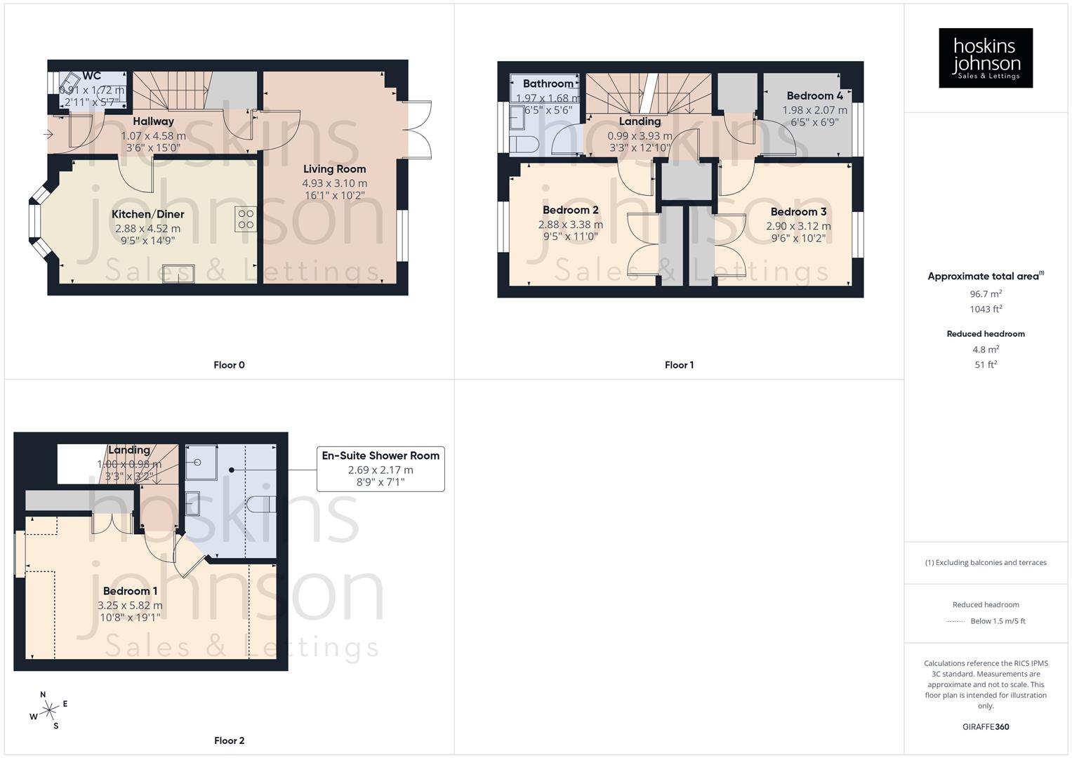 Nant Arian, Church Village, Pontypridd Floorplan