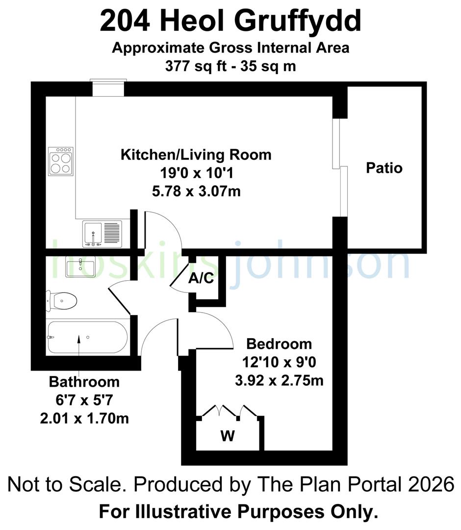 Heol Gryfydd, Rhydyfelin, Pontypridd Floorplan
