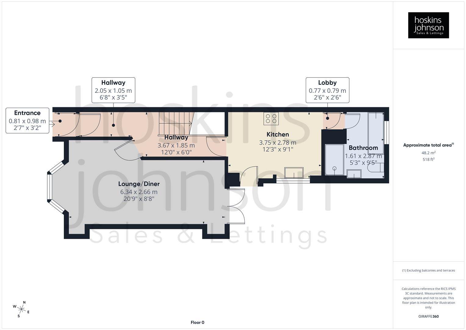 Rosser Street, Maesycoed, Pontypridd Floorplan