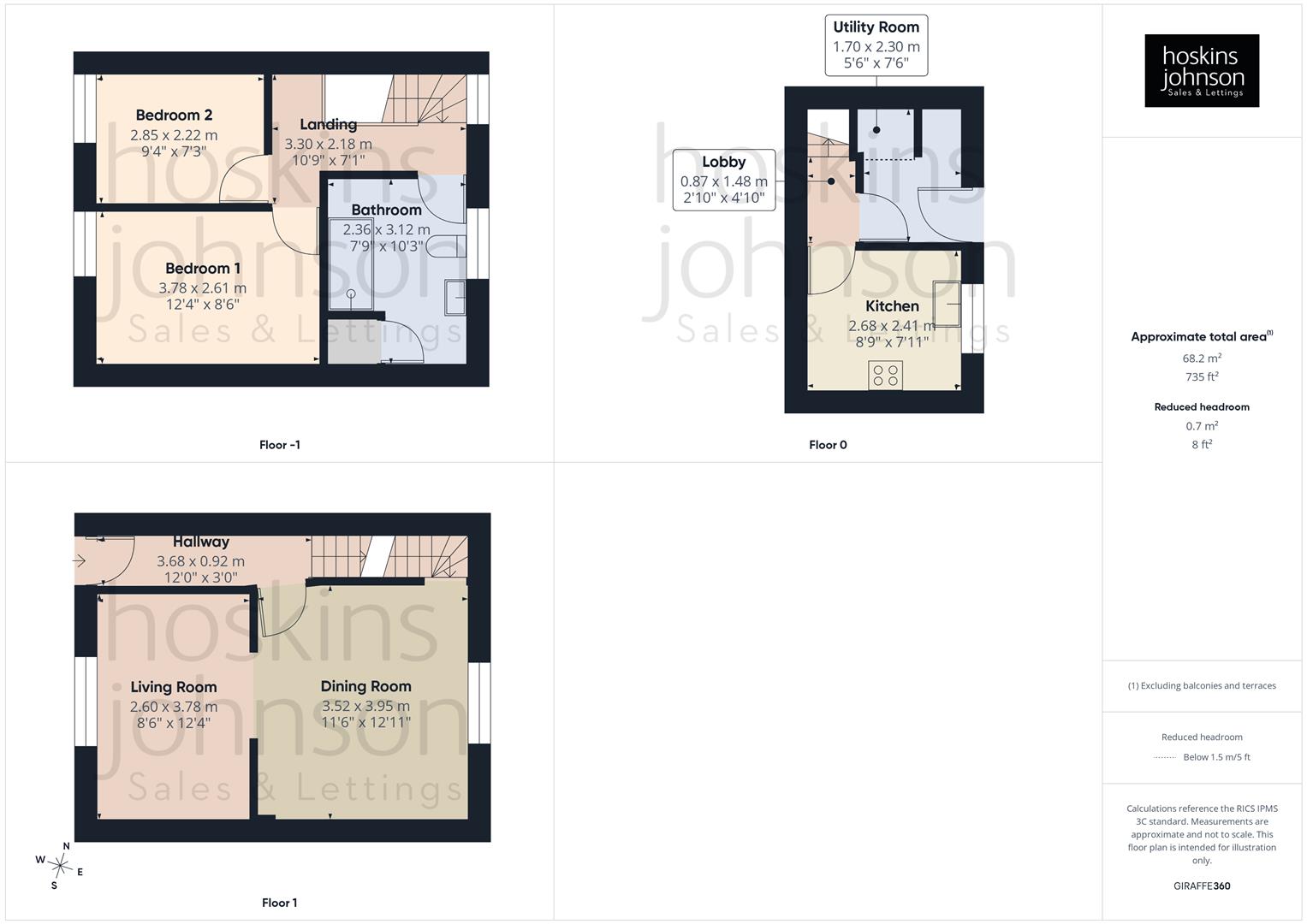 Thompson Villas, Ynysybwl, Pontypridd Floorplan