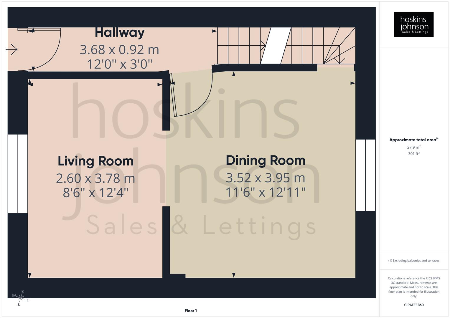 Thompson Villas, Ynysybwl, Pontypridd Floorplan