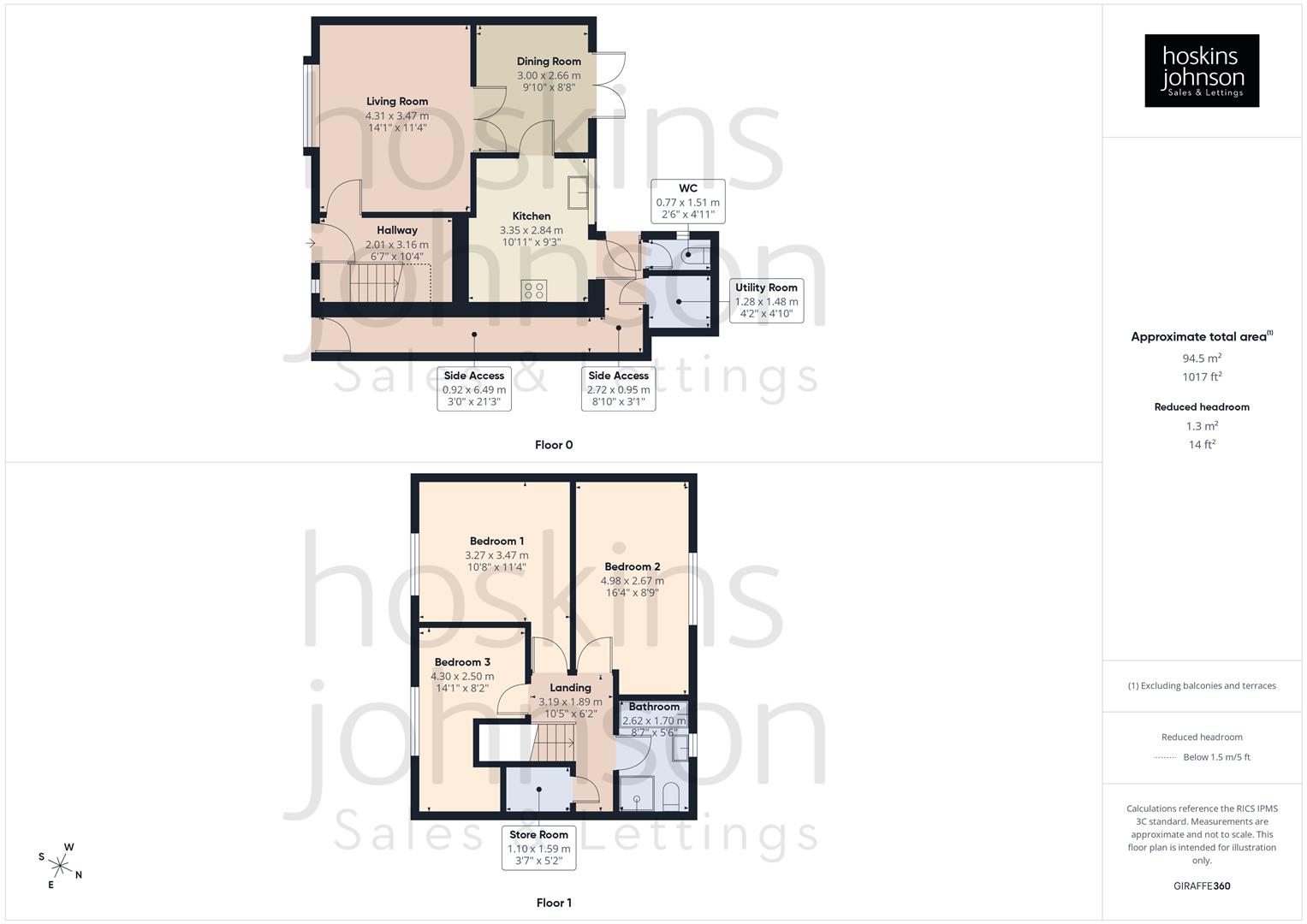 Morien Crescent, Rhydyfelin, Pontypridd Floorplan