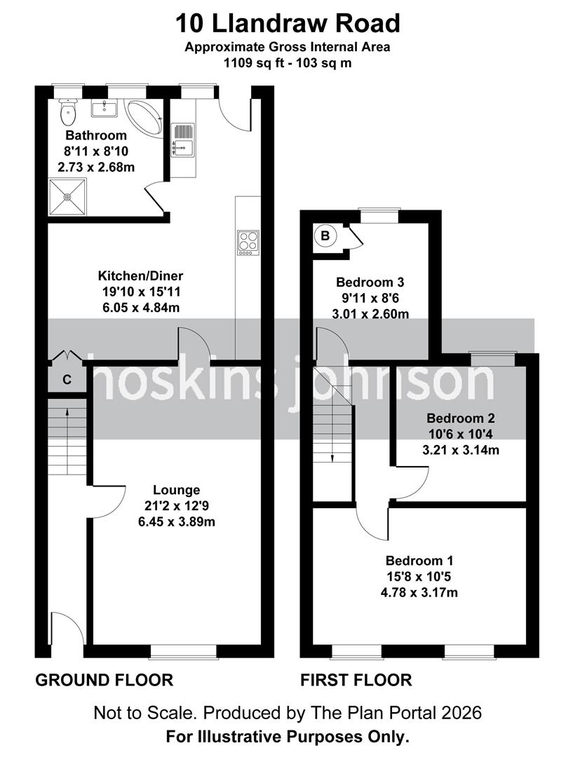 Landraw Road, Maesycoed, Pontypridd Floorplan